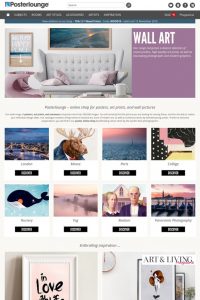 Posterlounge listed in best online shops