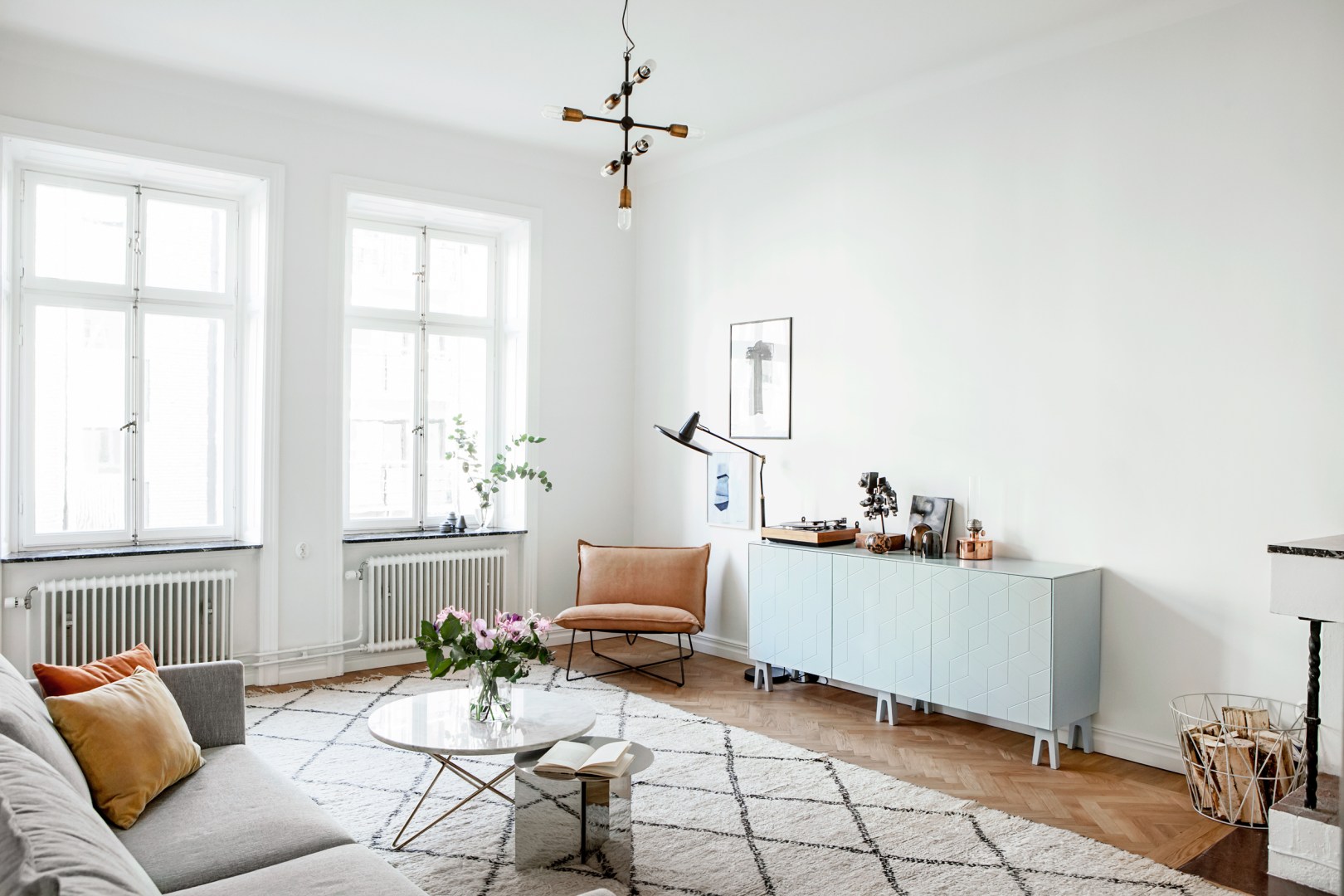 Pastel Interior Design with Scandinavian Inspiration