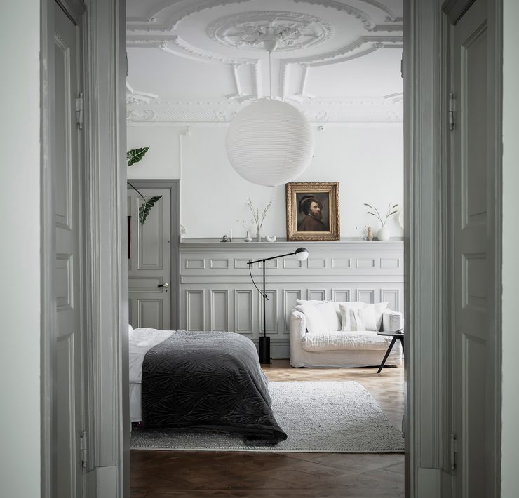 Historical contemporary Scandinavian home