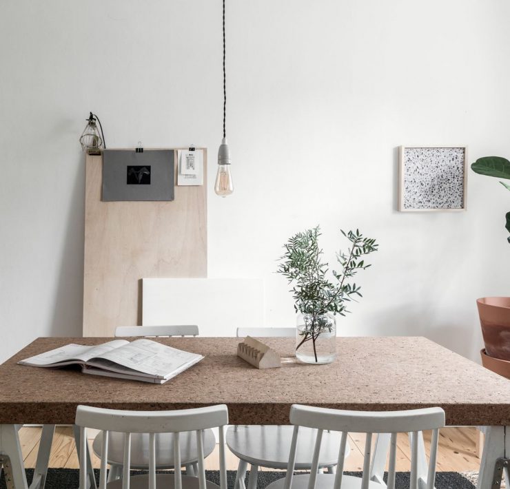 Swedish white creative interior