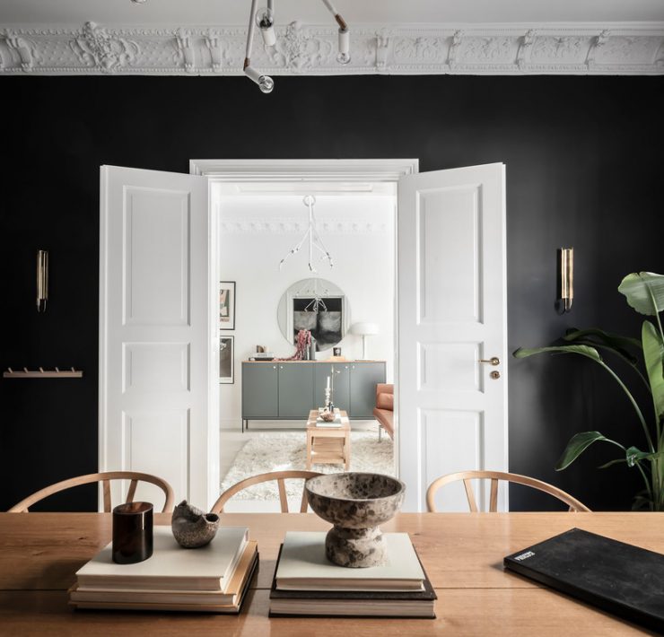 Scandinavian Interior Design French Doors